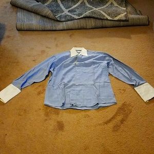 Bachrach dress shirt for cufflinks